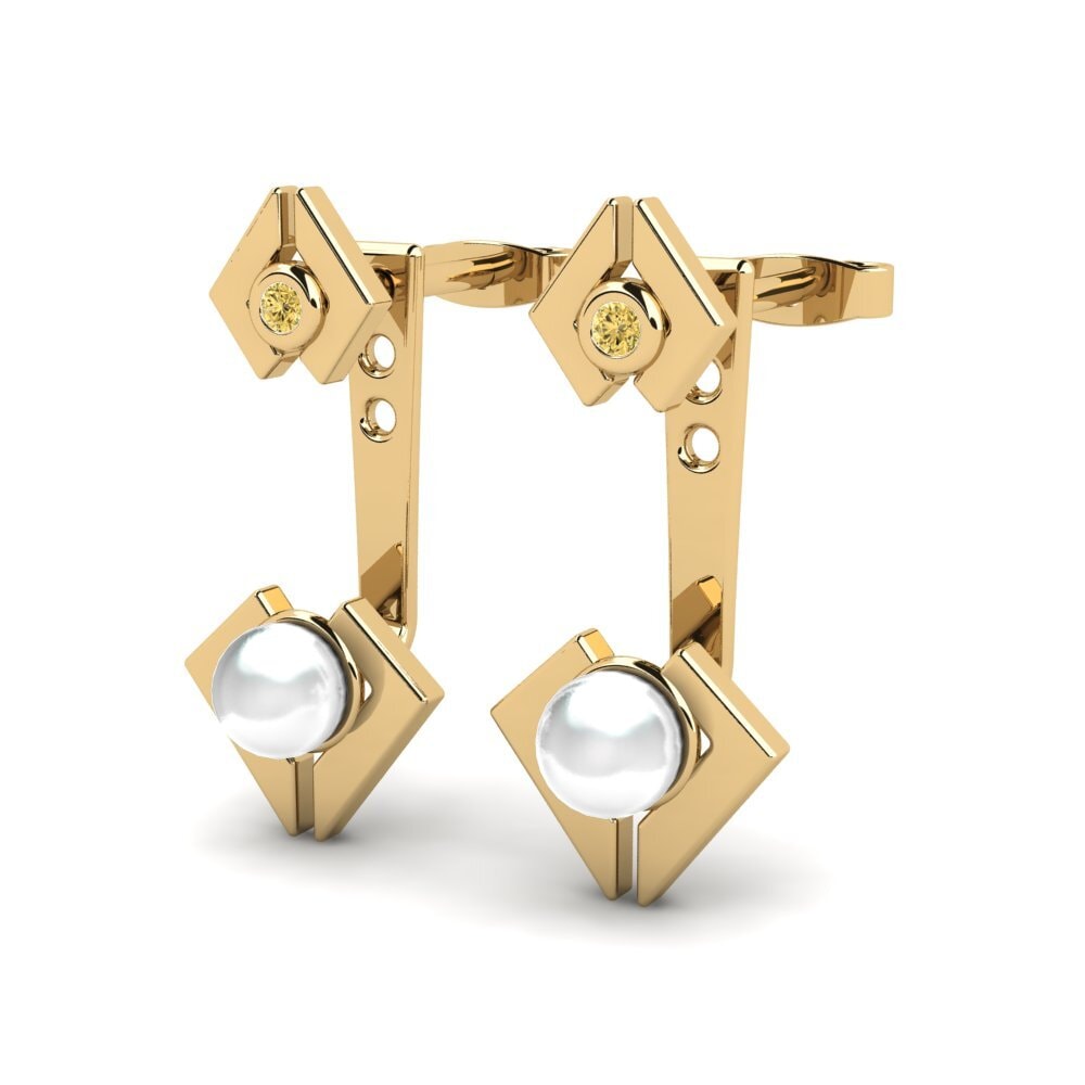 Yellow Diamond Women's Earring Galanta