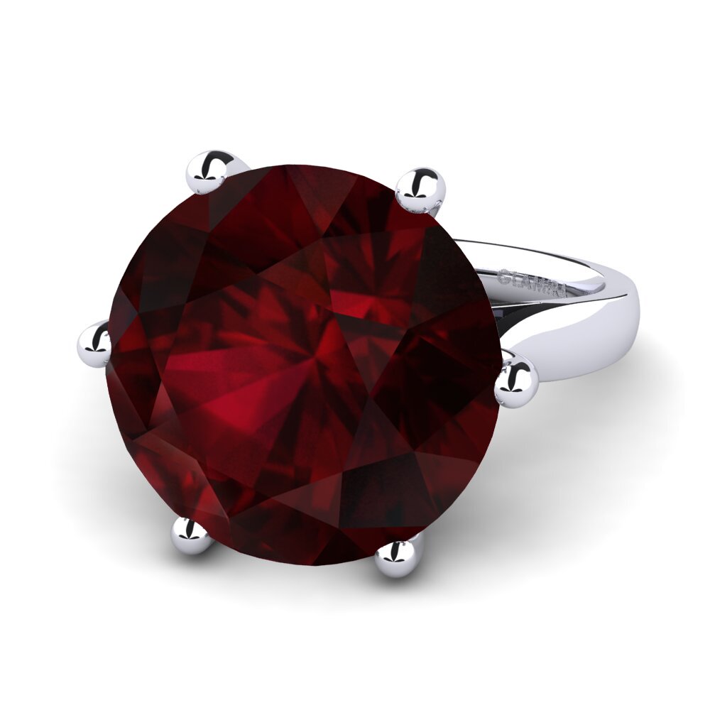 Garnet Ring Ganesa