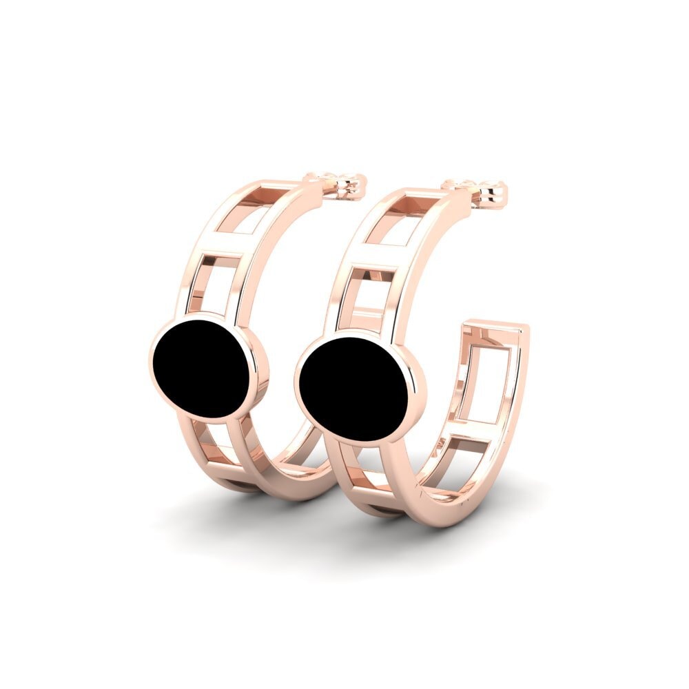 Rotgold 750 Ohrringe Garg