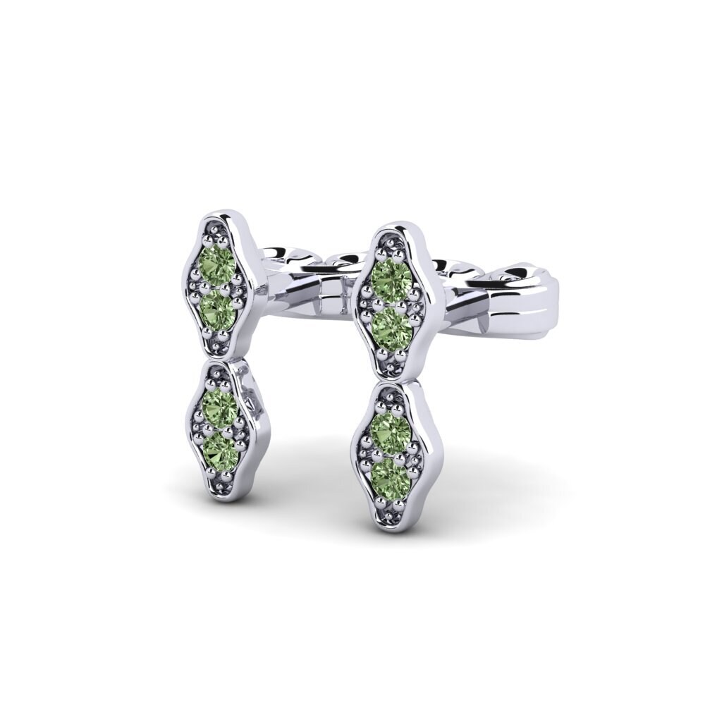 Green Diamond Women's Earring Garnison