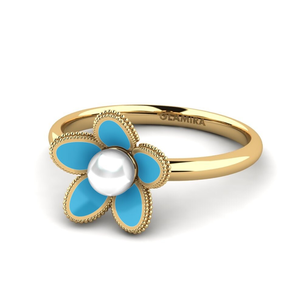 Gelbgold 750 Ring Garryo