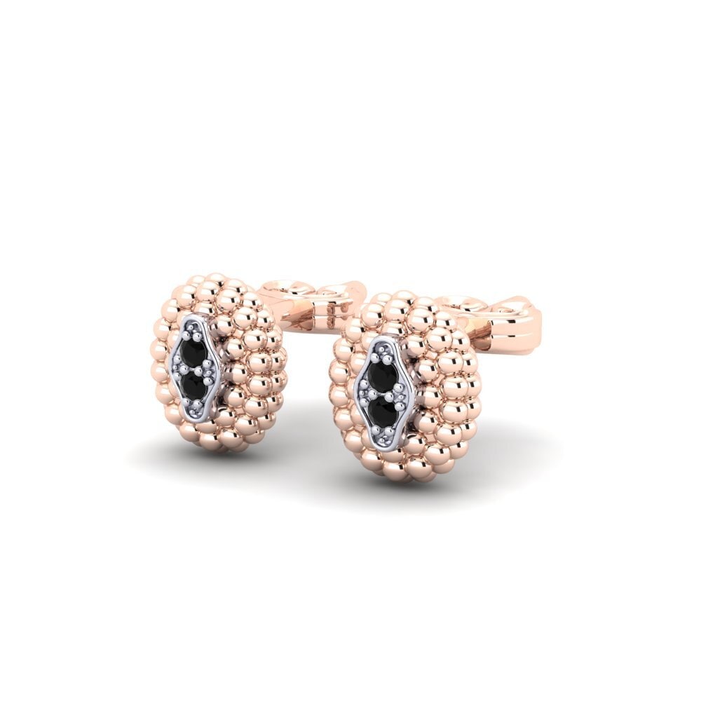 9k Oro Rosa/Blanco Pendiente de mujer Gastrite