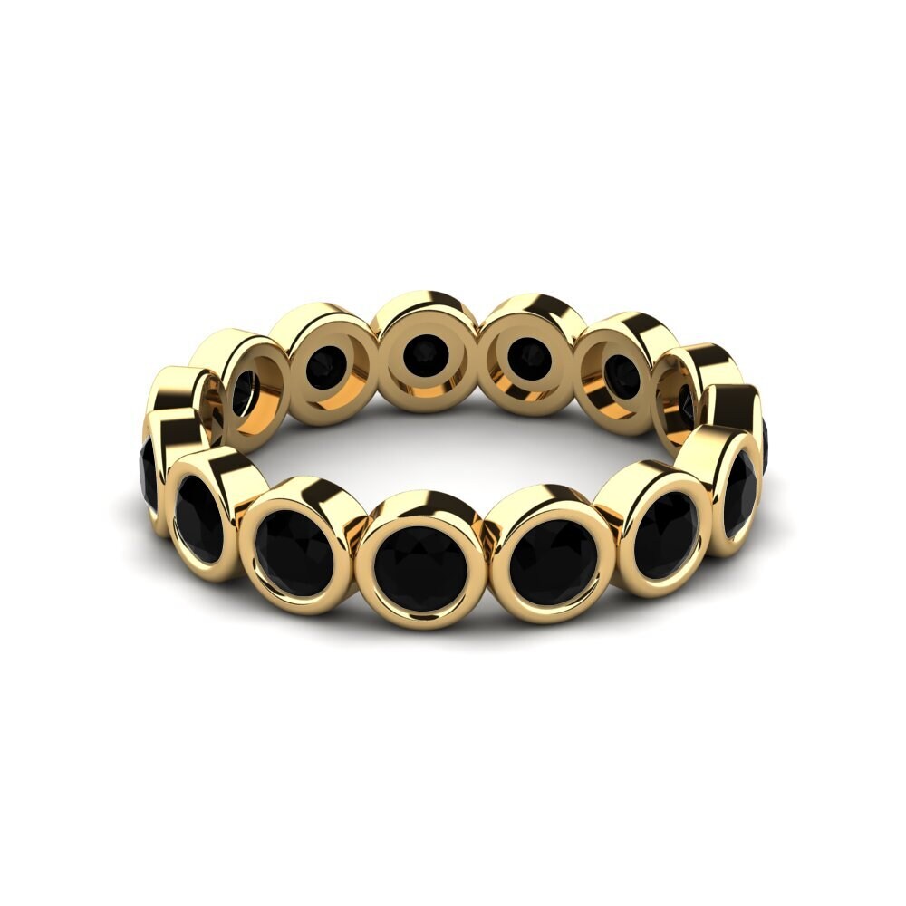 Schwarzer Diamant Ring Gaur
