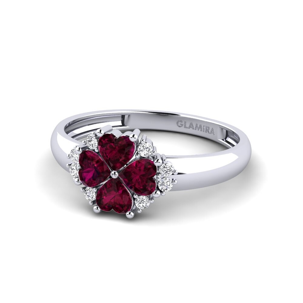 Rhodolite Garnet Ring Gautvin