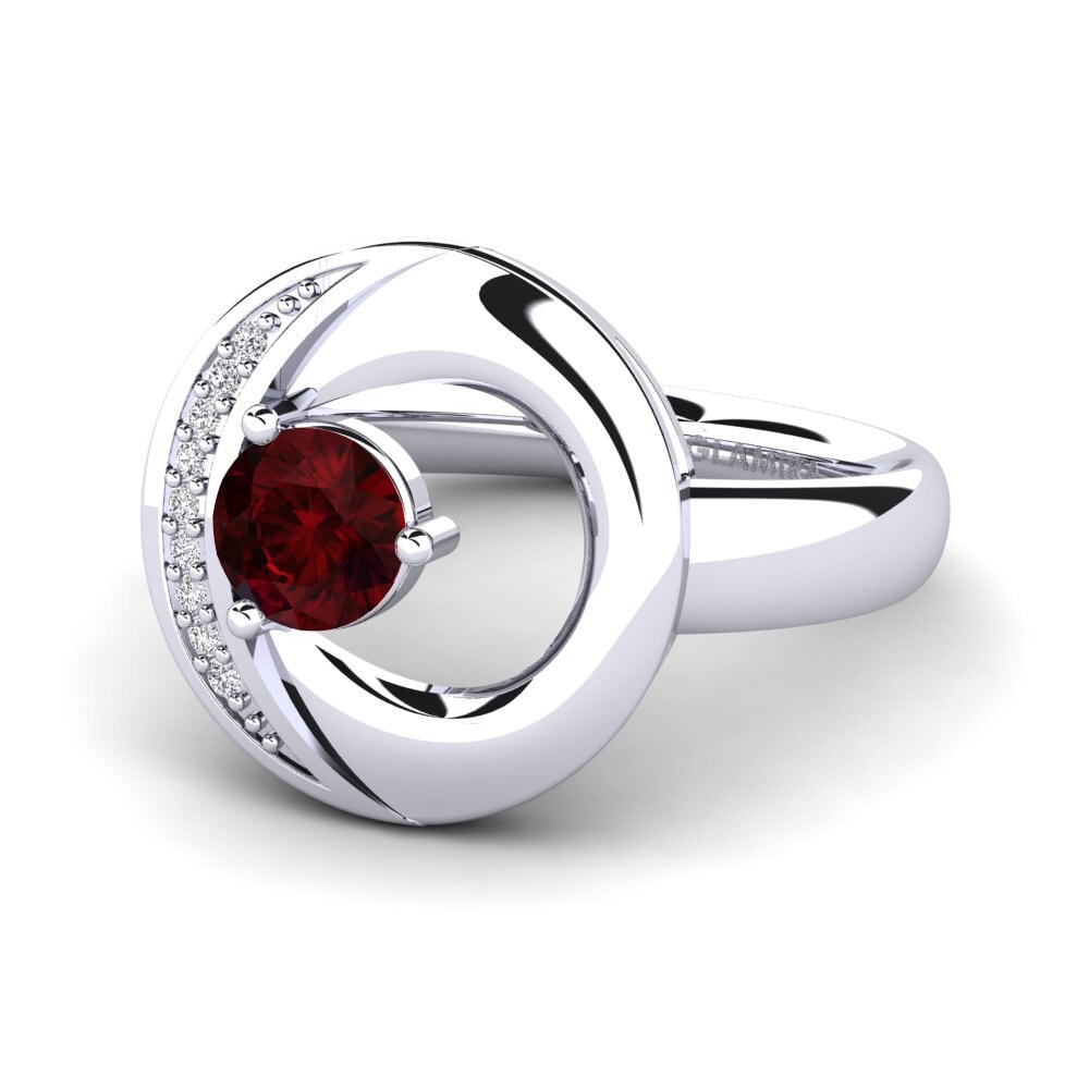 Garnet Ring Gelsomino