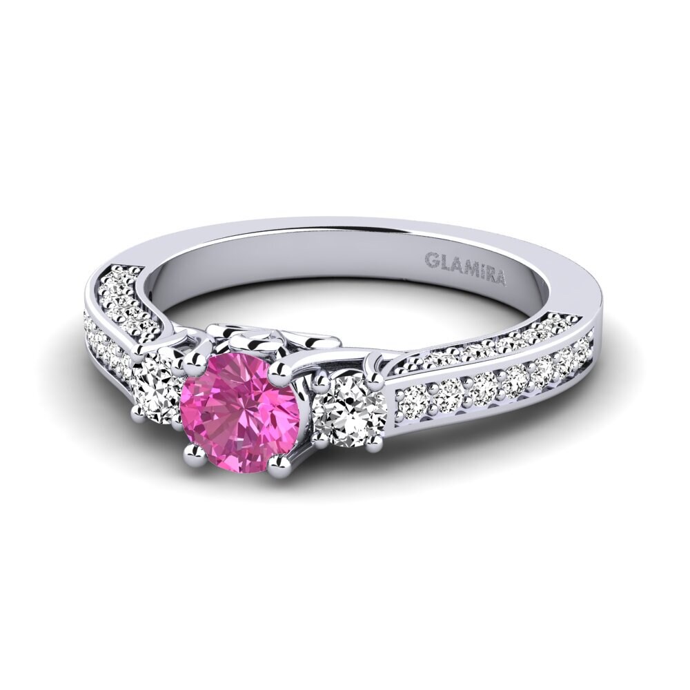 Topacio Rosa Set de Anillos Gemmiferous Anillo A