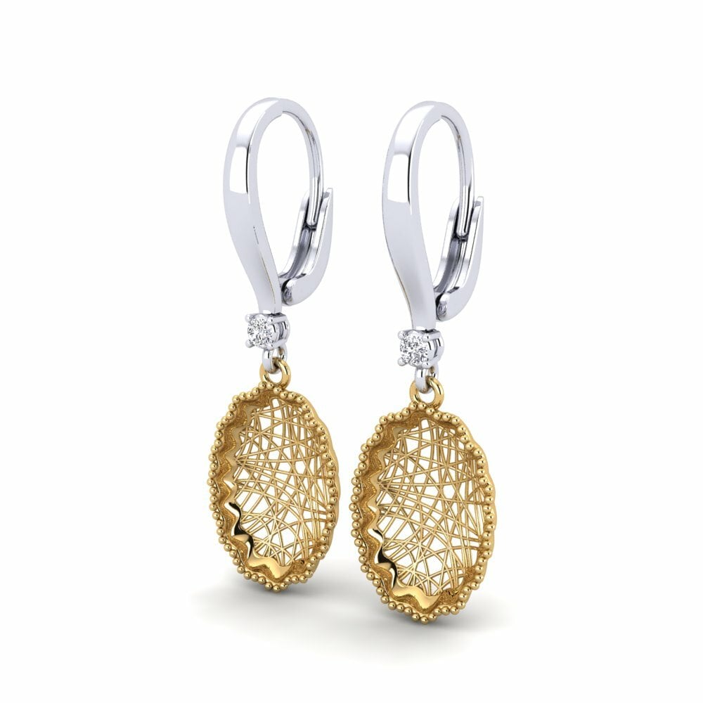Diamante Pendiente de mujer Genou