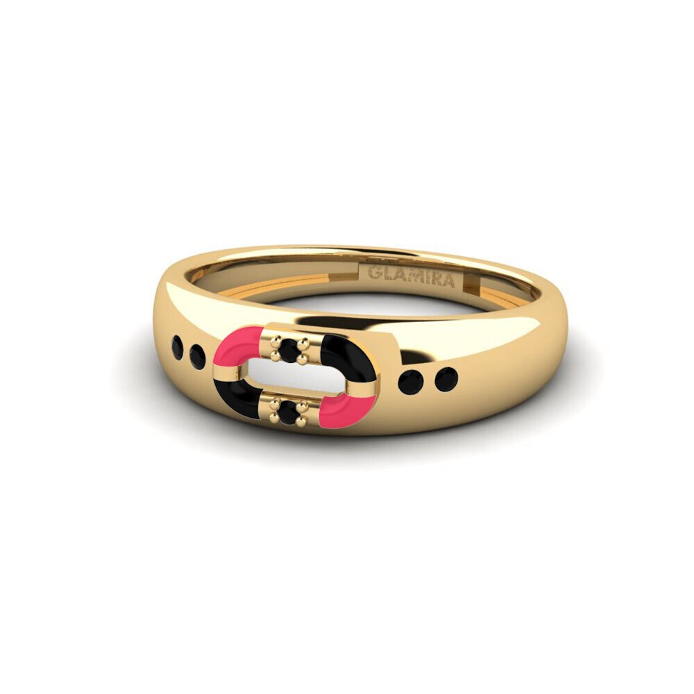 Schwarzer Onyx Ring Georgios