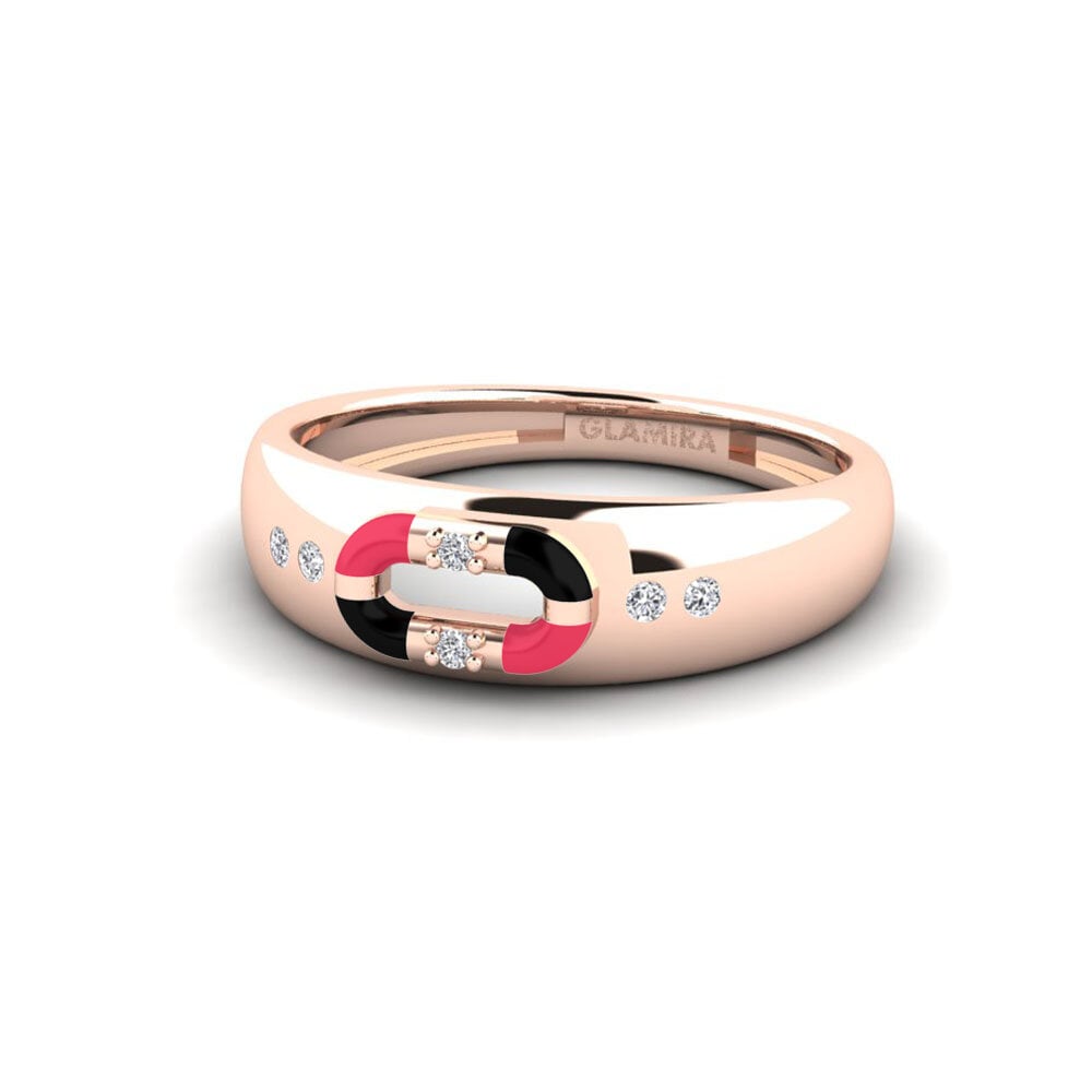 Rotgold 750 Ring Georgios