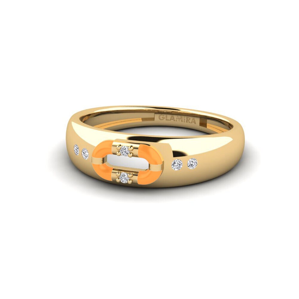 Labor-gezüchteter Diamant Ring Georgios