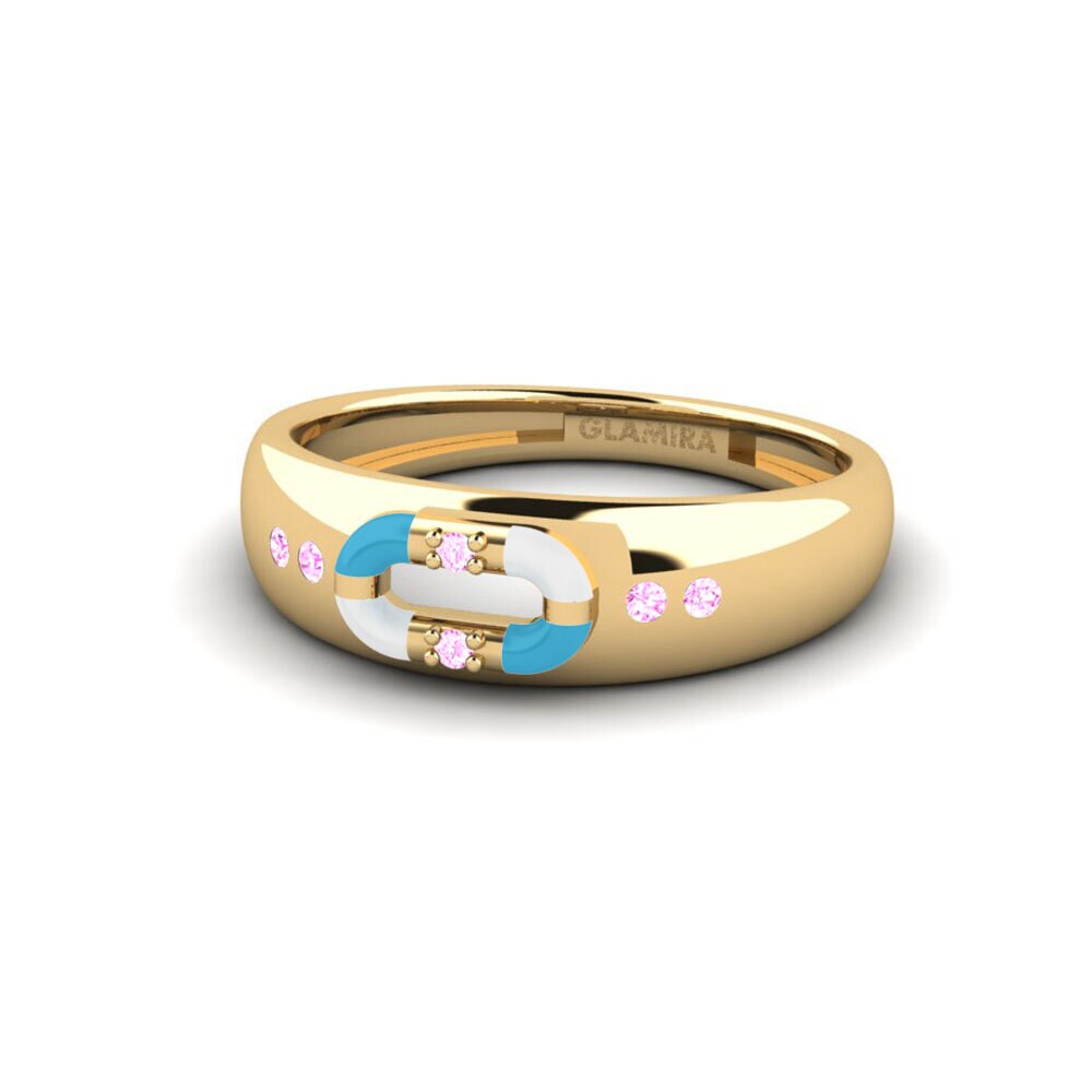 Rosa Saphir Ring Georgios
