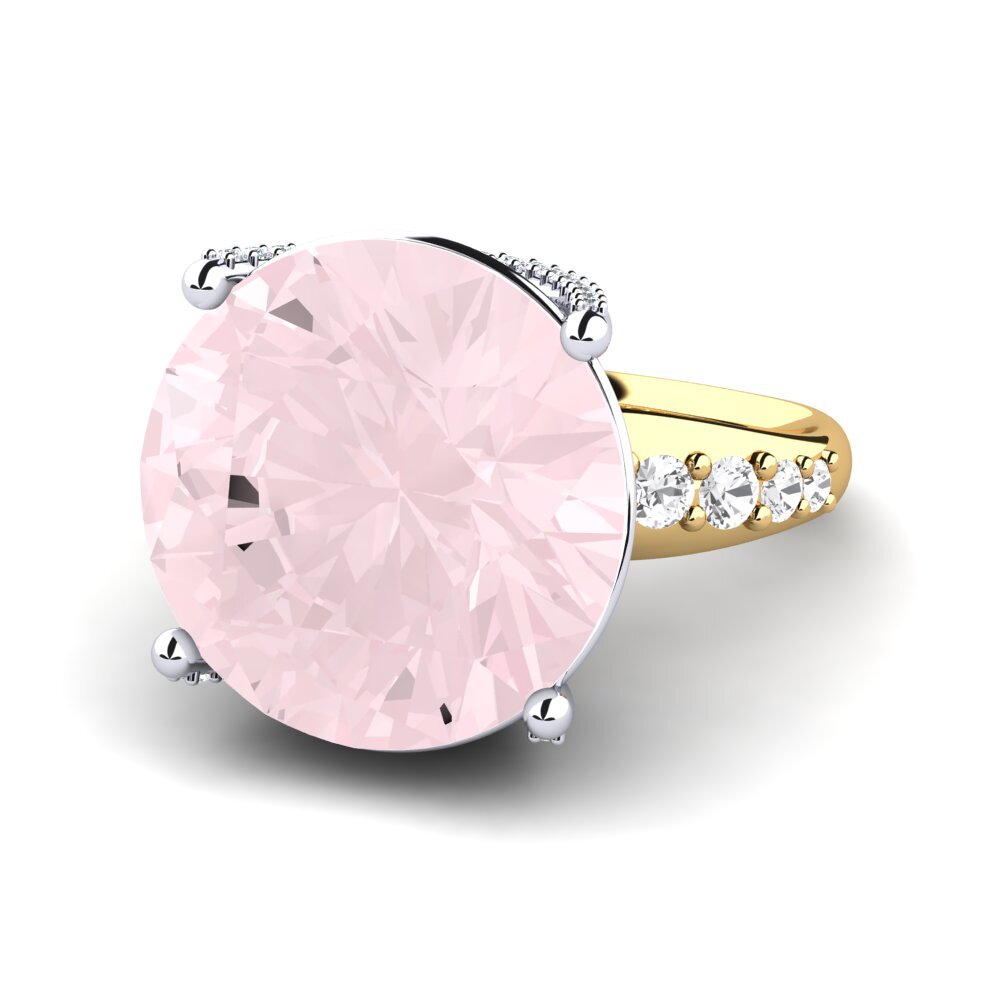 14ct Yellow / White Gold Ring Gerlindis