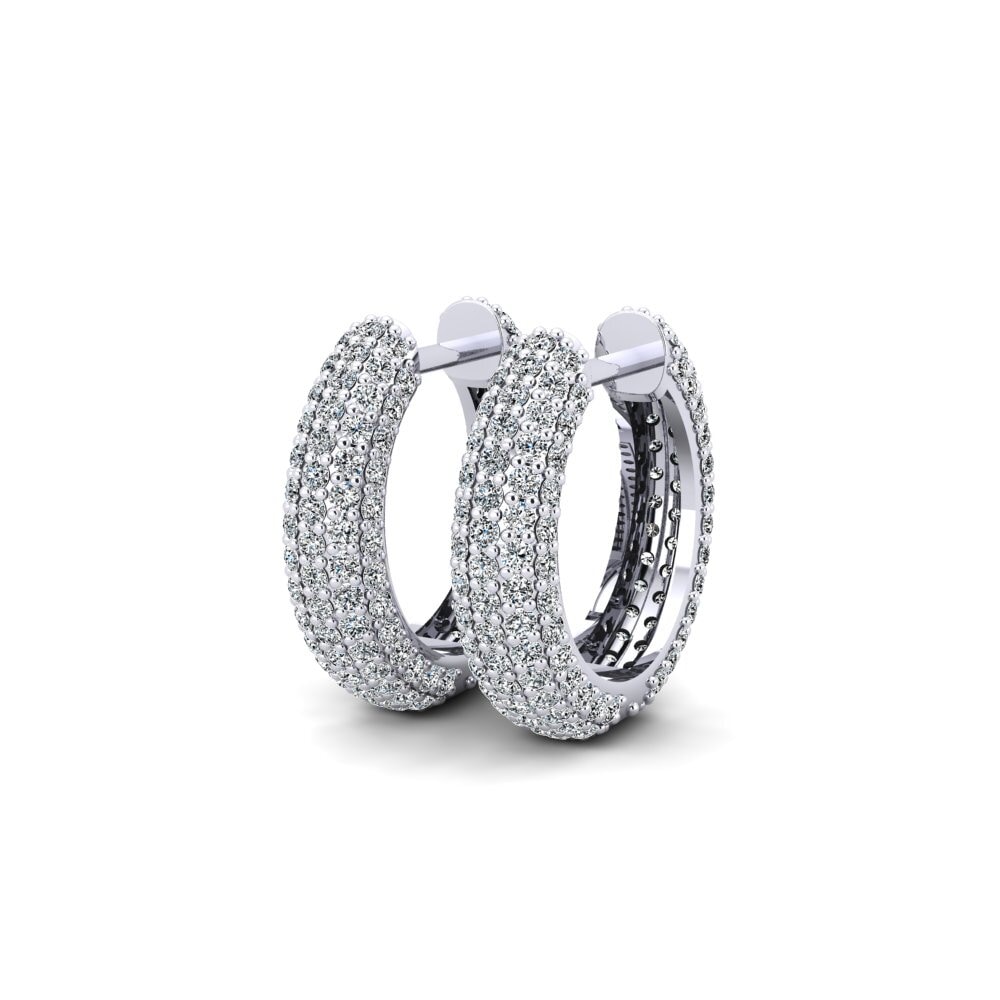 Zircone Orecchino da donna Germaine 17 mm
