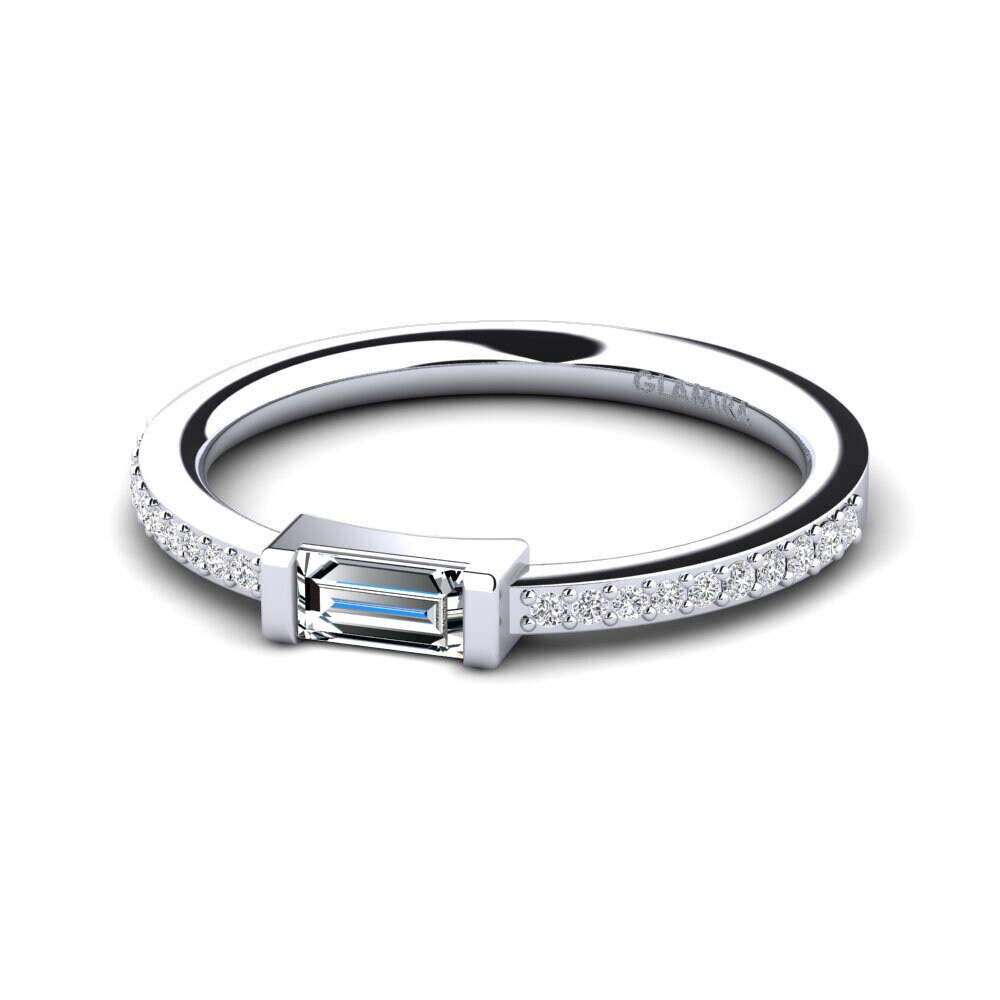 Zirconia Engagement Ring Gertha