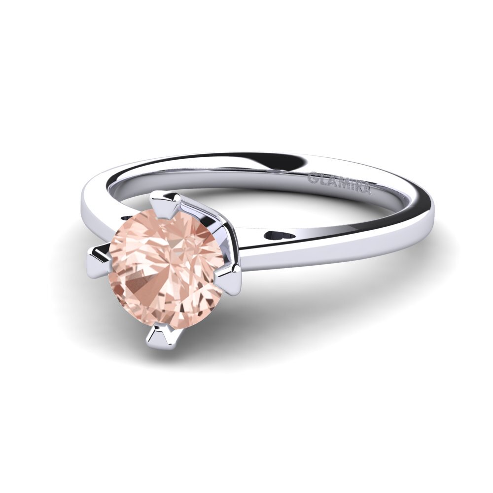 Morganit Verlobungsring Gervasia 1.0 crt