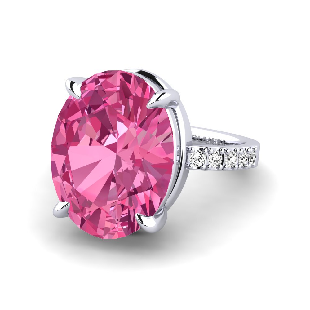 Pink Tourmaline Ring Gillian