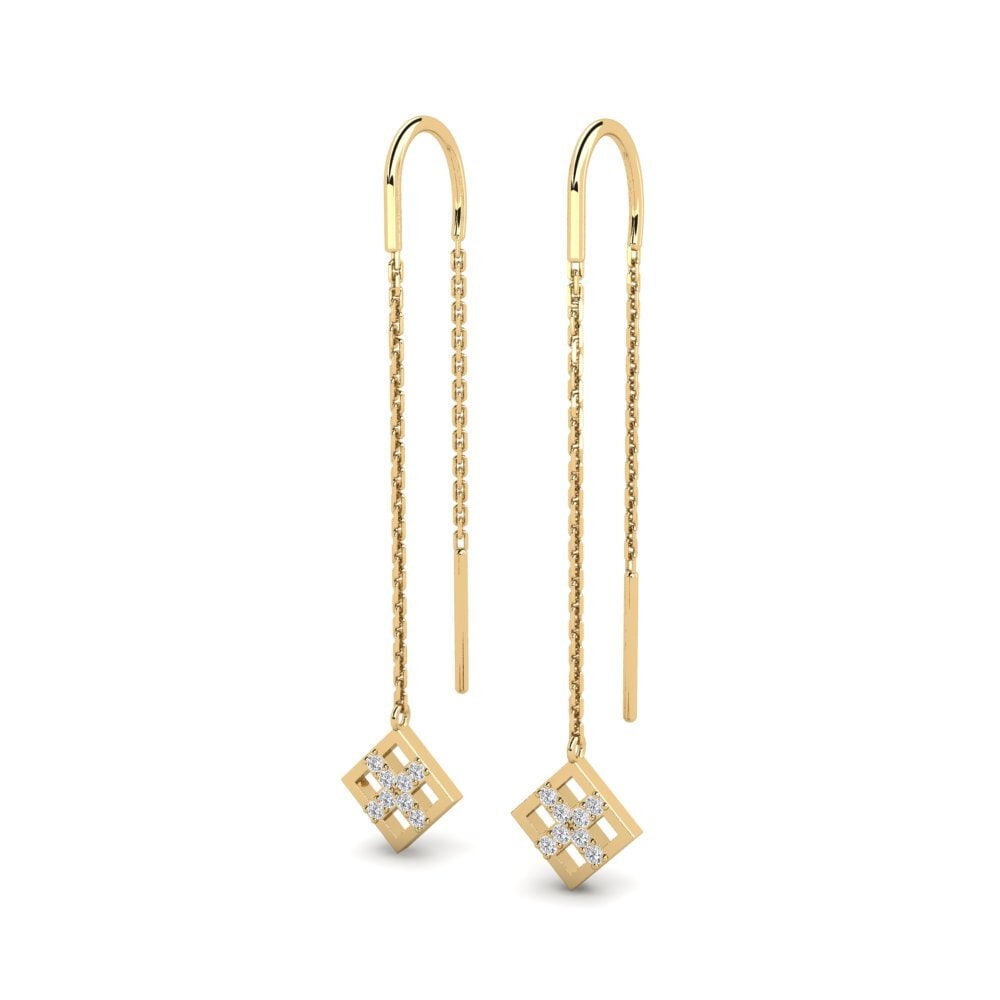 Diamant Damen ohrring Gillianec