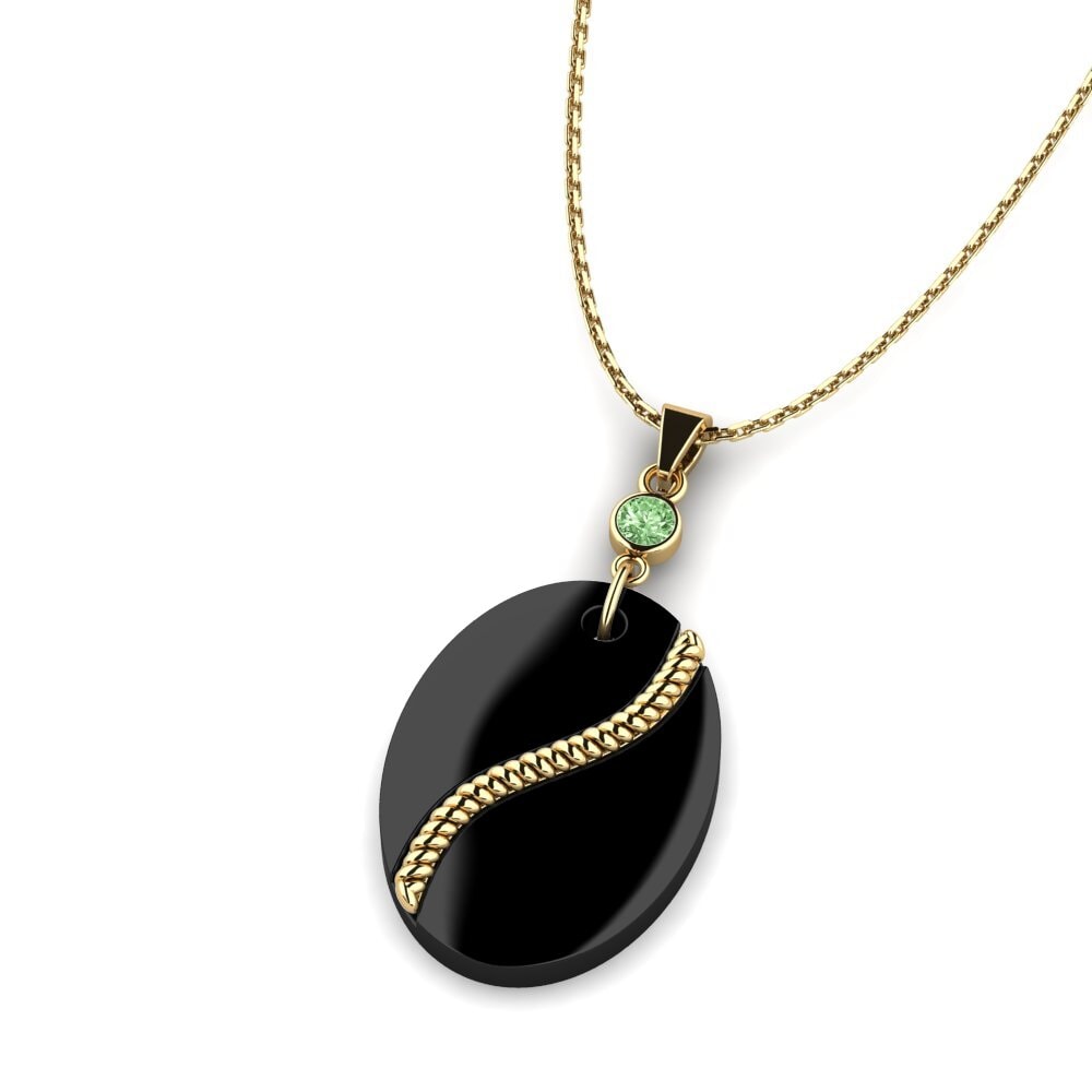 Diamante Verde Colgante de Mujer Gilpatrick