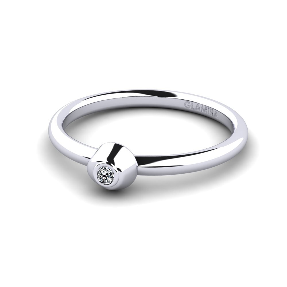 Zirconia Women's Ring Gimblet