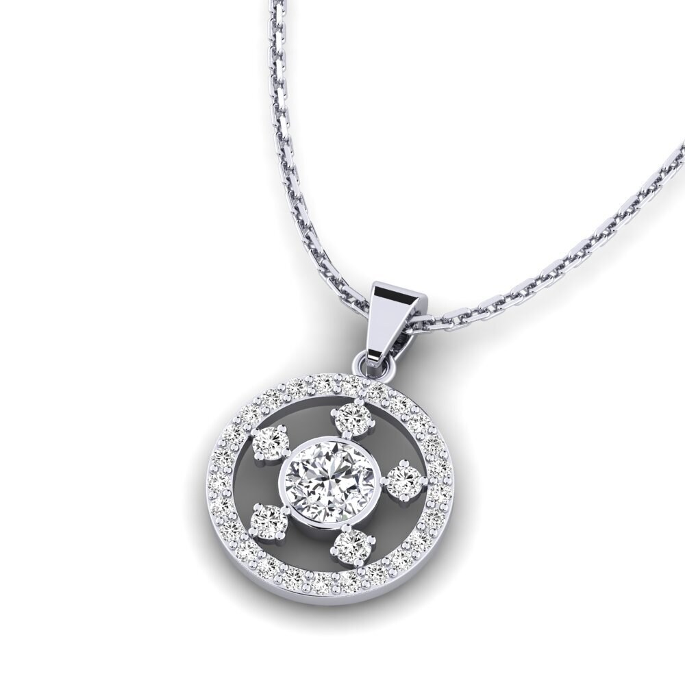 Collana con ciondolo a forma di cuore aperto in moissanite D VVS1 taglio rotondo da 1,5 ct, in vero argento sterling 14K, in oro giallo, per matrimonio, il miglior regalo di San Collana con ciondolo a forma di cuore aperto in moissanite D VVS1 taglio rotondo da 1,5 ct, in vero argento sterling 14K, in oro giallo, per matrimonio, il miglior regalo di San
