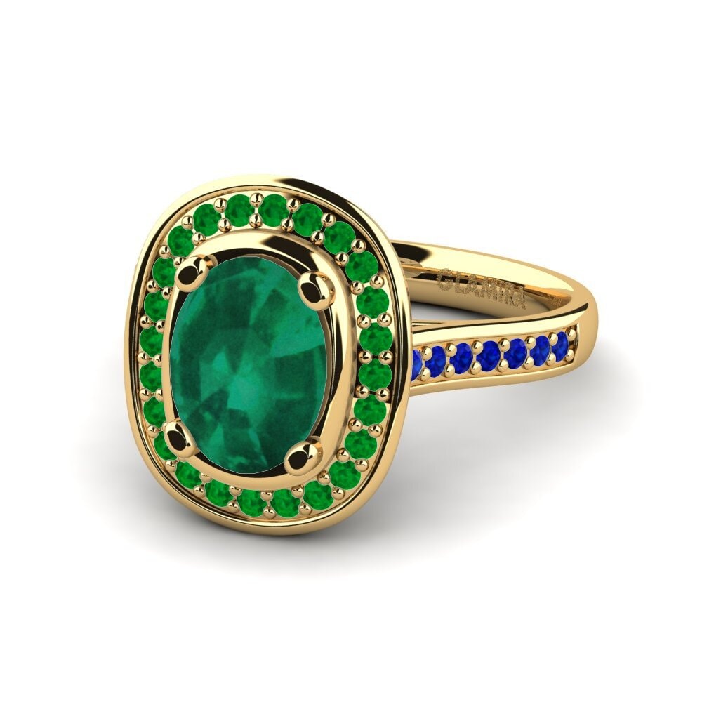 Emerald Engagement Ring Girona