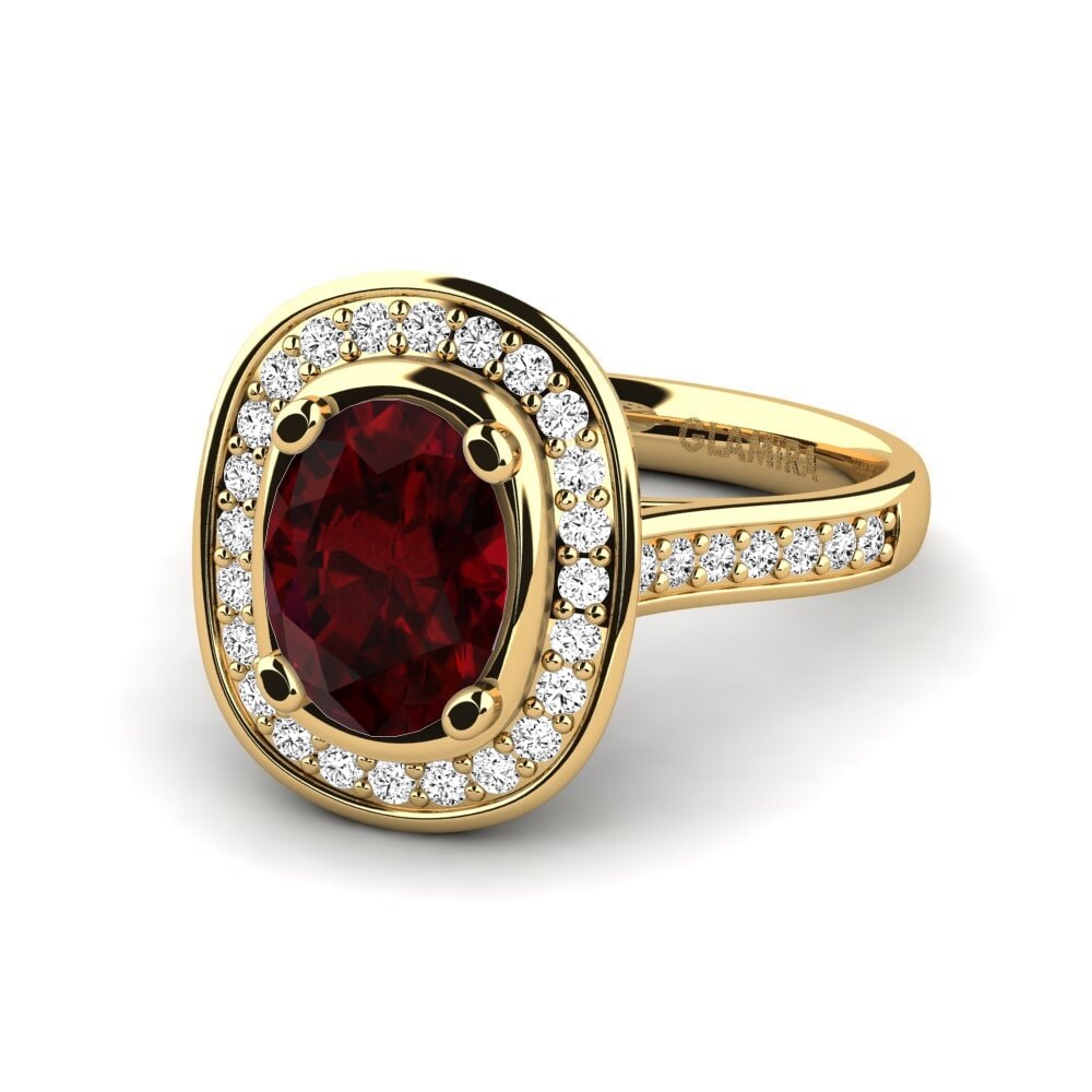Granate Anillo de compromiso Girona