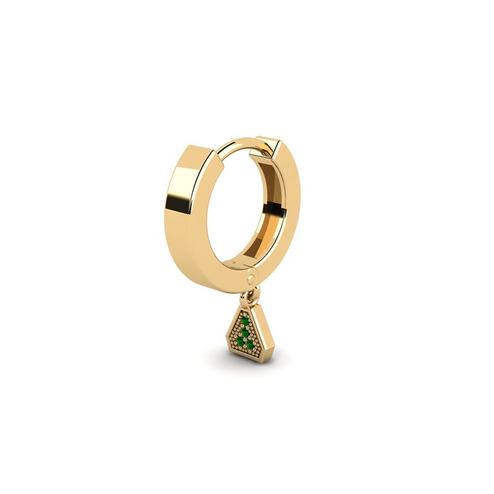 Circonita Verde Pendiente para hombre Girwea
