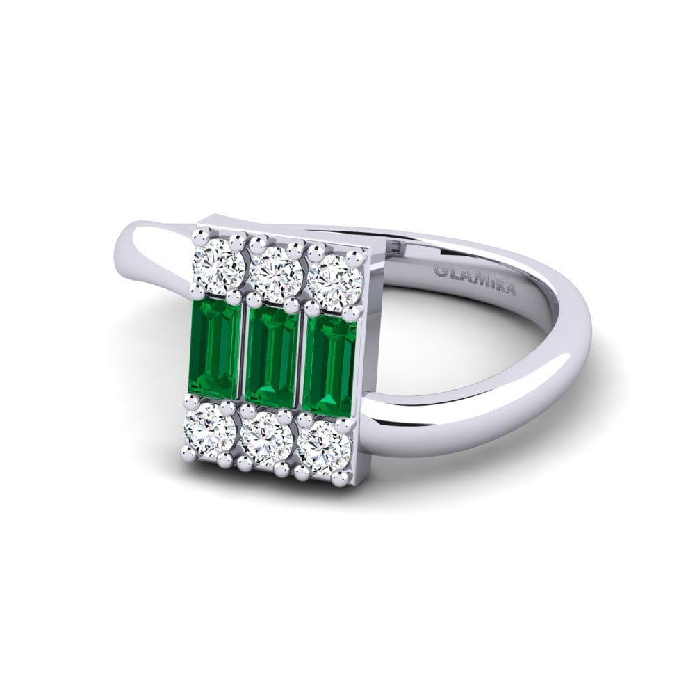 Zircone Verde Anello Gisco