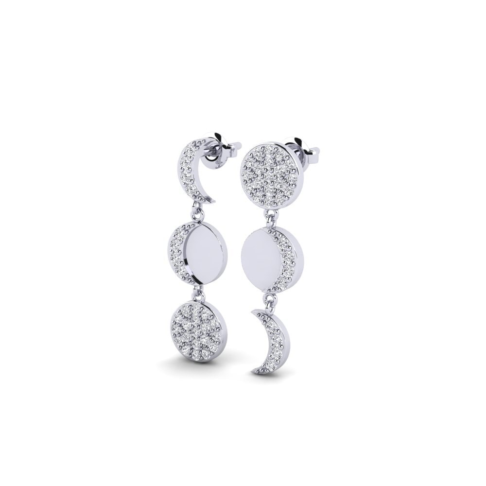 Paladio Diamante Pendiente de mujer Giza