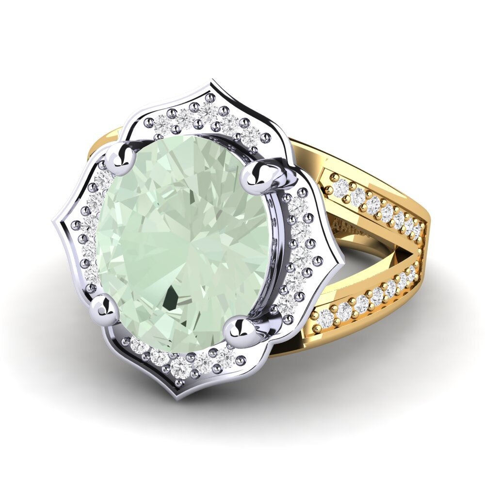 14ct Yellow / White Gold Ring Gizella