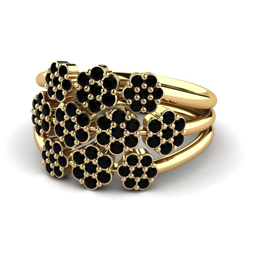 Black Diamond Ring Gladiolo