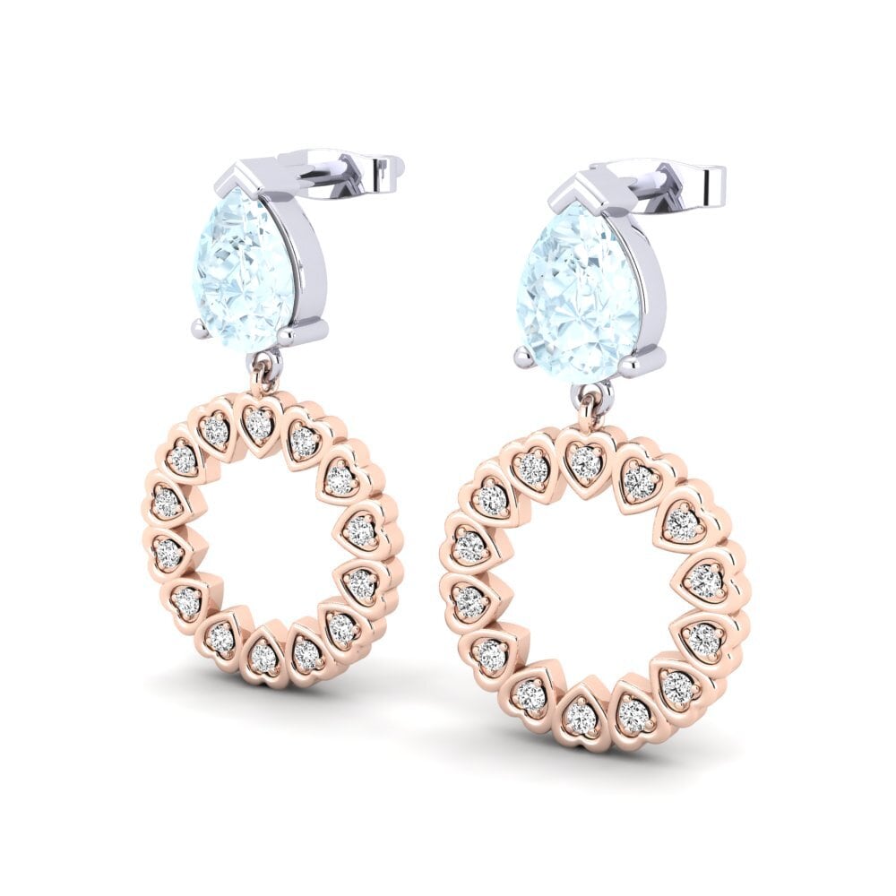 Aquamarine Women's Earring Gladiolus