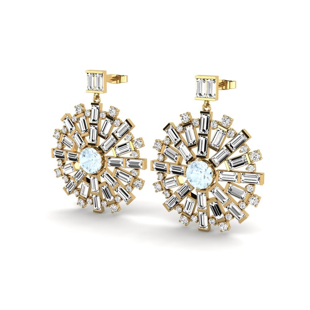 Aquamarine Women's Earring Gladis
