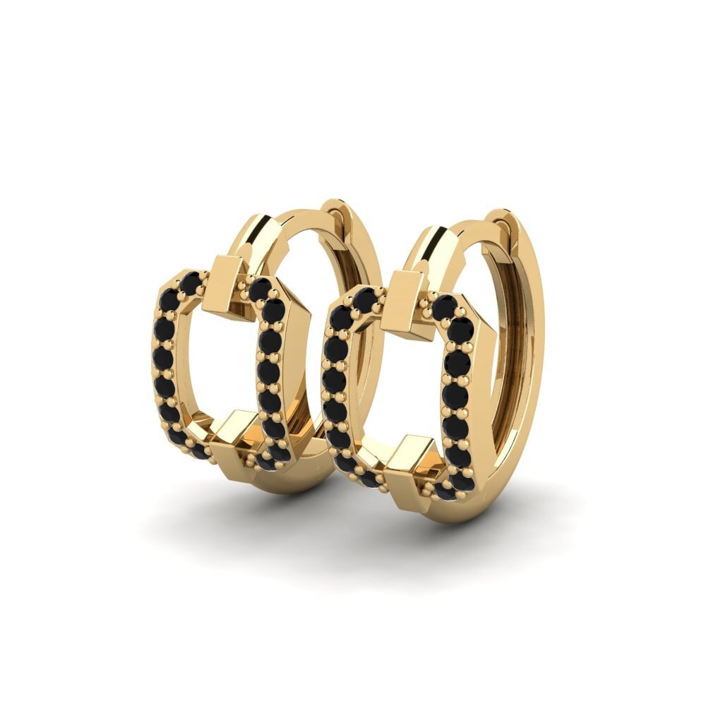 Black Onyx Women's Earring Gleewen
