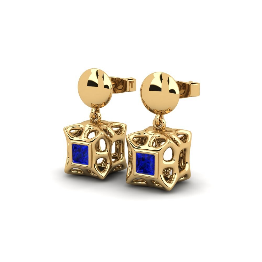 Sapphire Women's Earring Gnipar