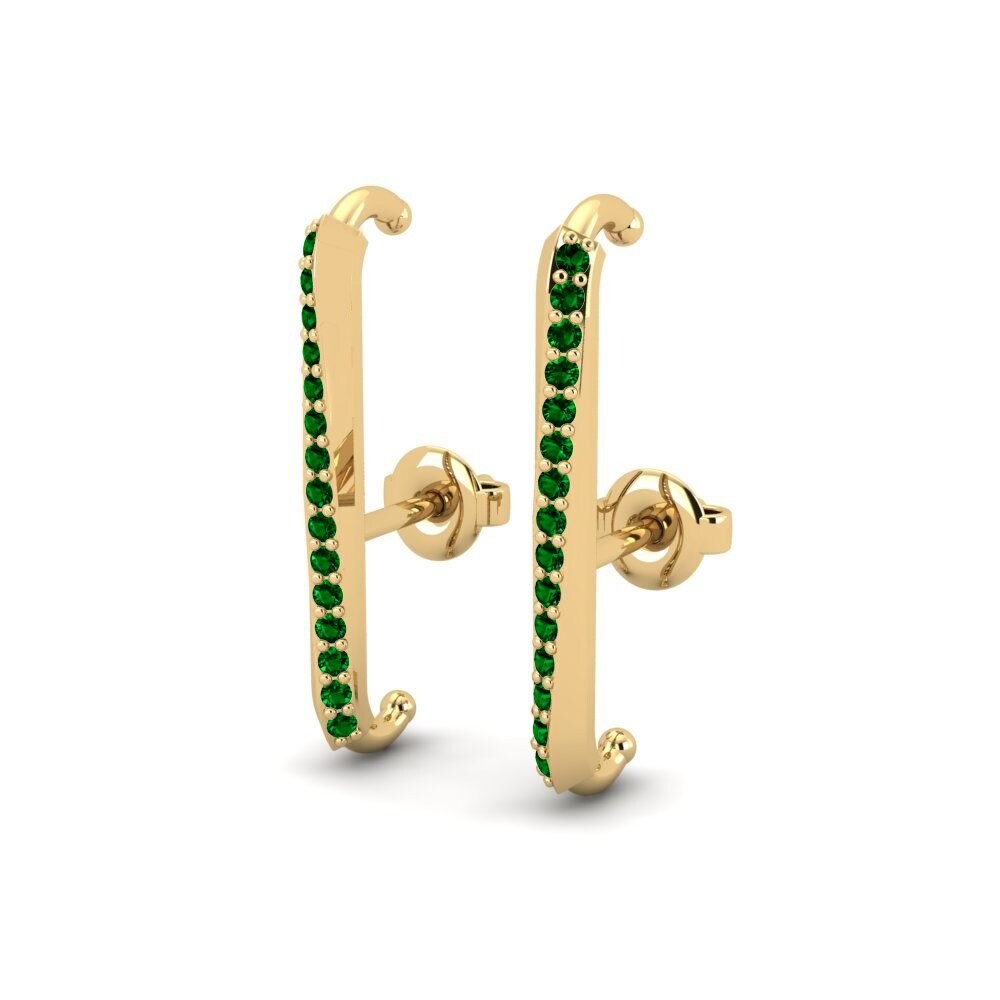 Green Zirconia Women's Earring Gobal