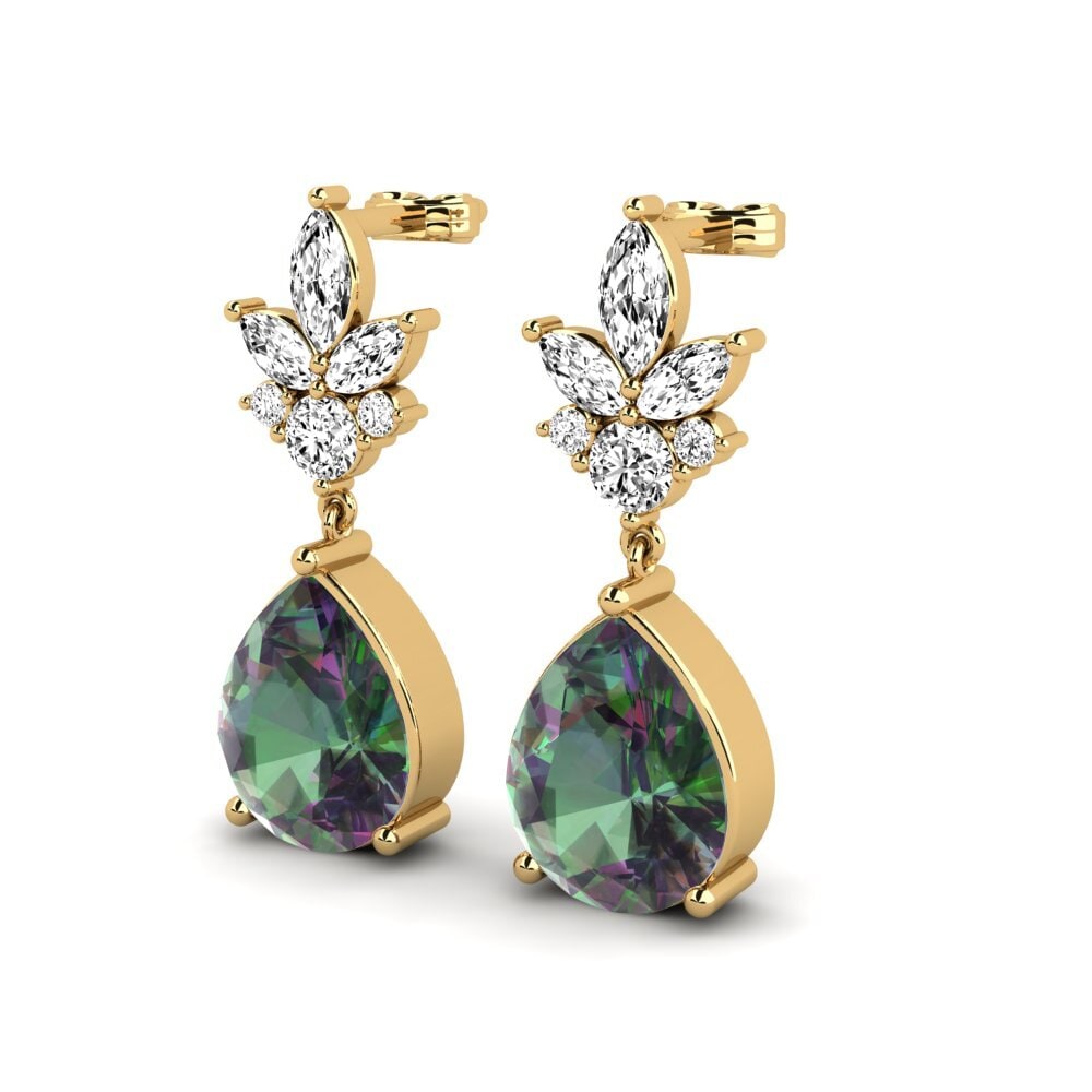 Đá Topaz Huyền Bí Bông tai nữ Goffy