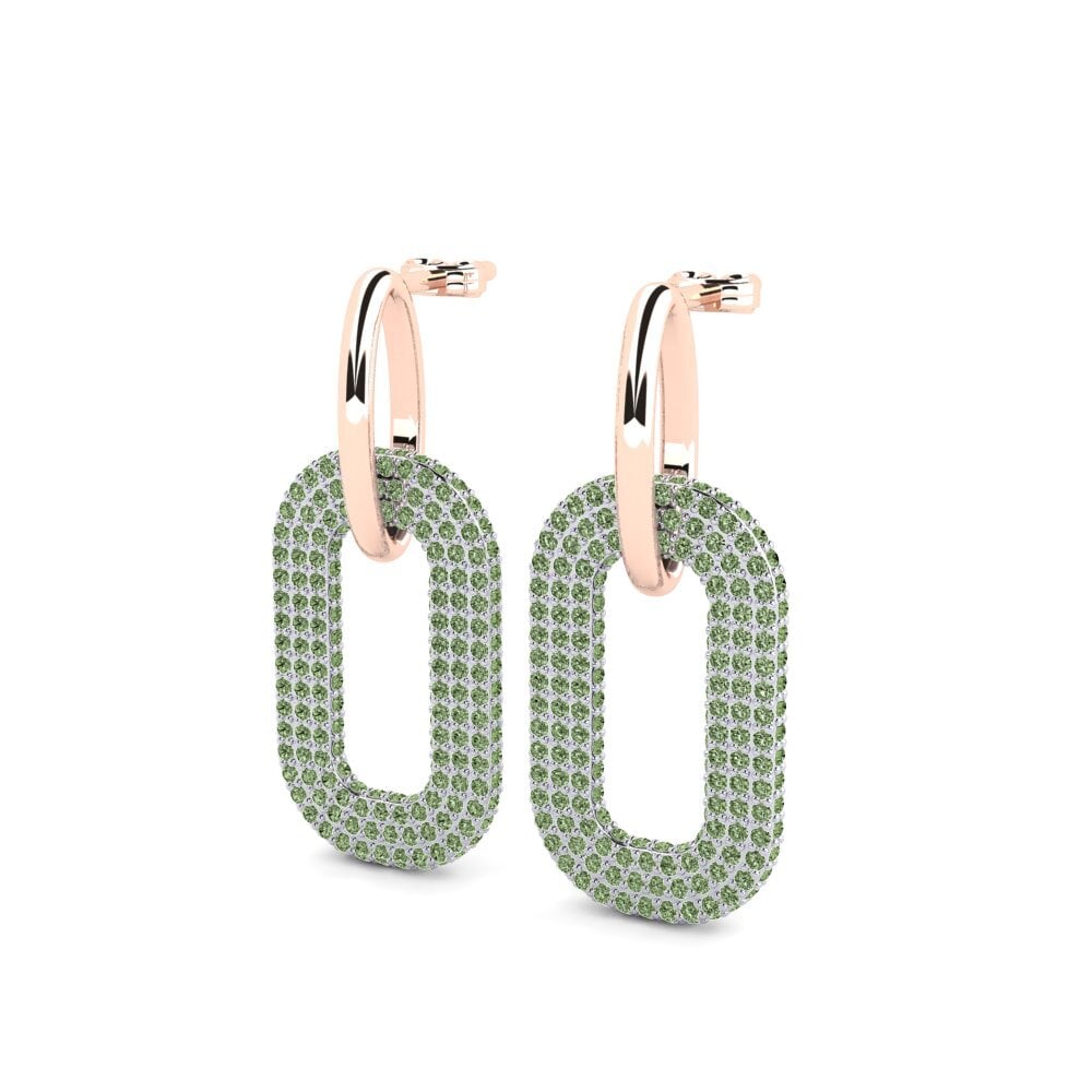 Green Diamond Women's Earring Golson