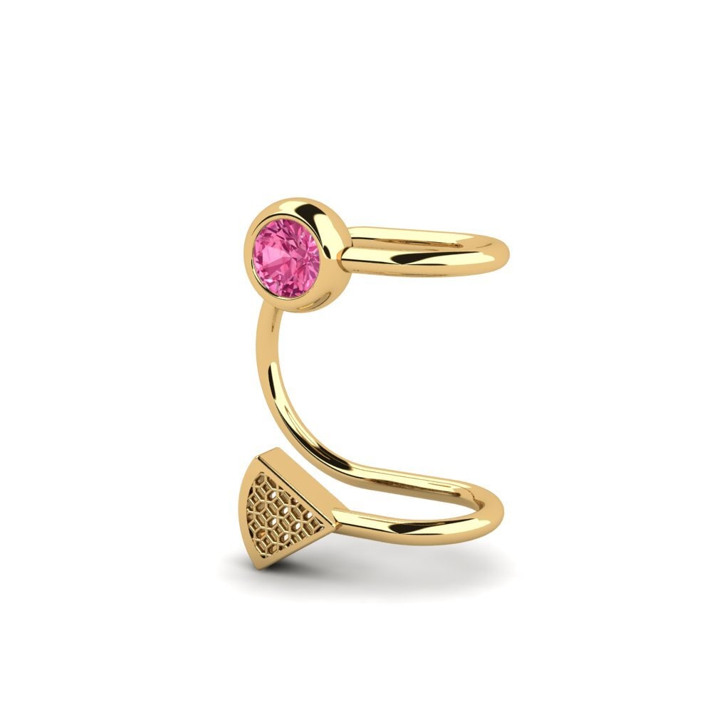 14ct Yellow Gold Women's Earring Goncalves