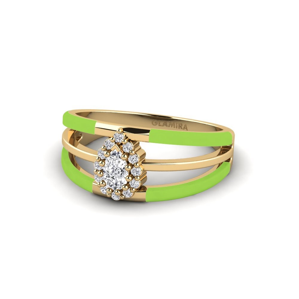 Labor-gezüchteter Diamant Ring Gost