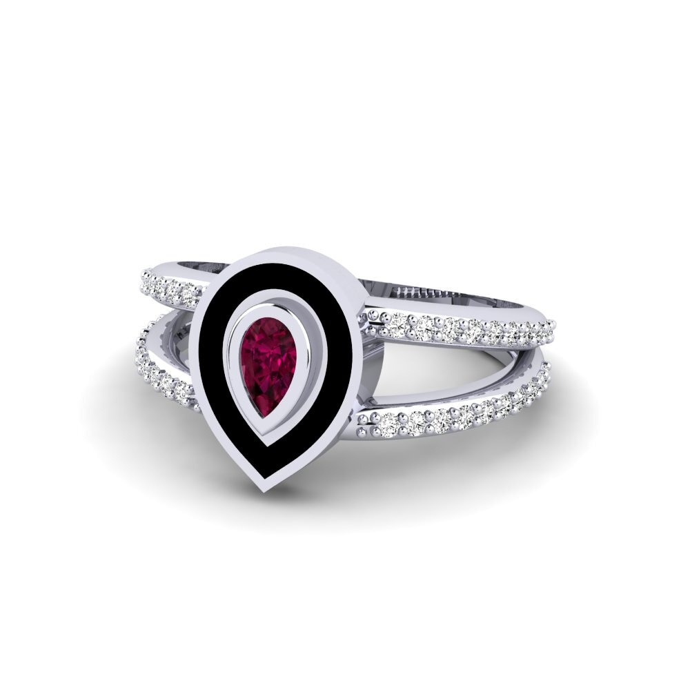 Rhodolit-Granat Ring Gouyave