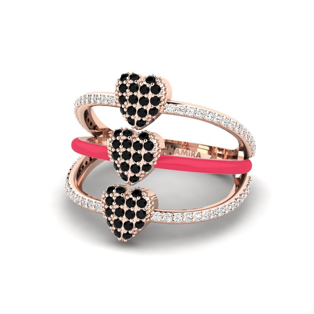 Schwarzer Onyx Ring Gozoa