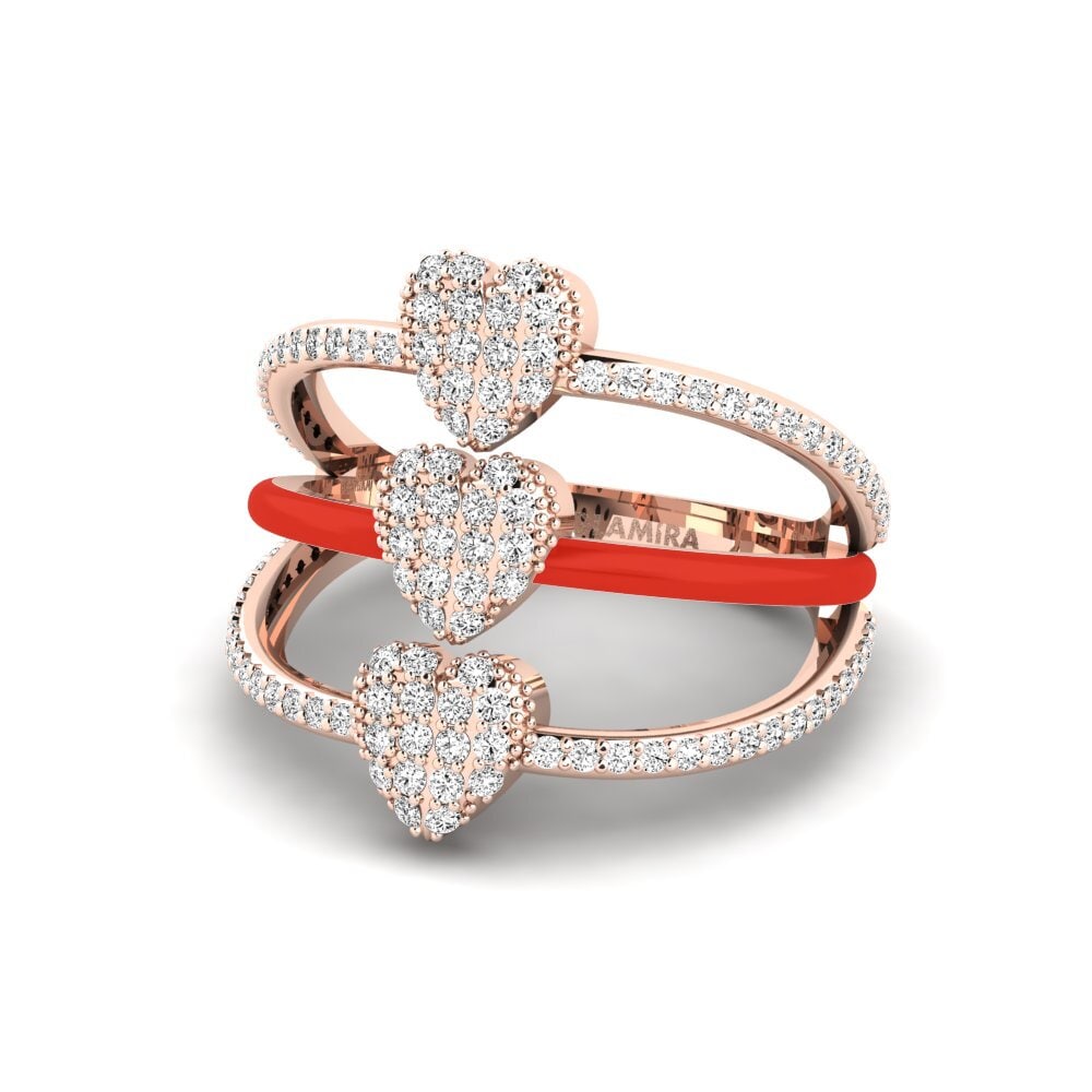Moissanit Ring Gozoa
