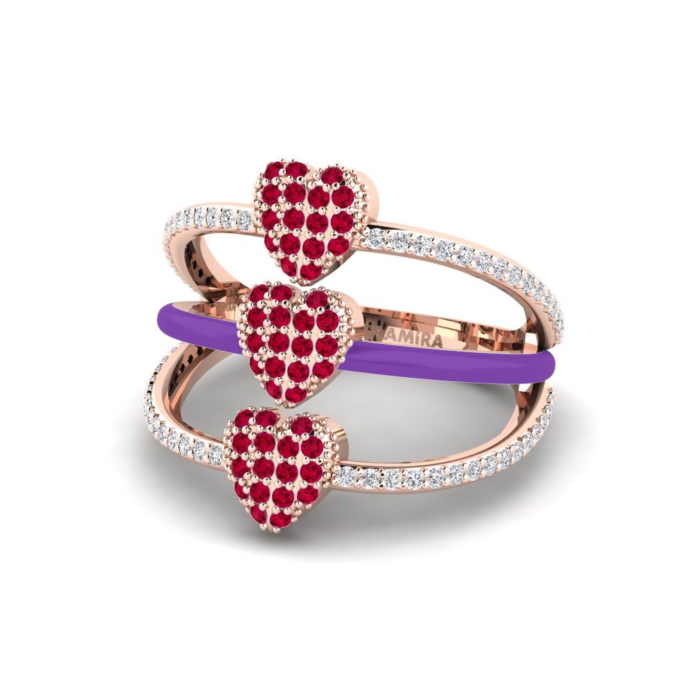 Rubí Anillo Gozoa
