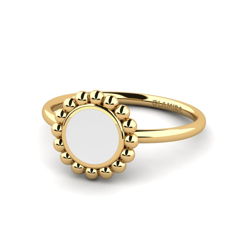 9ct Yellow Gold Ring Gracefuly