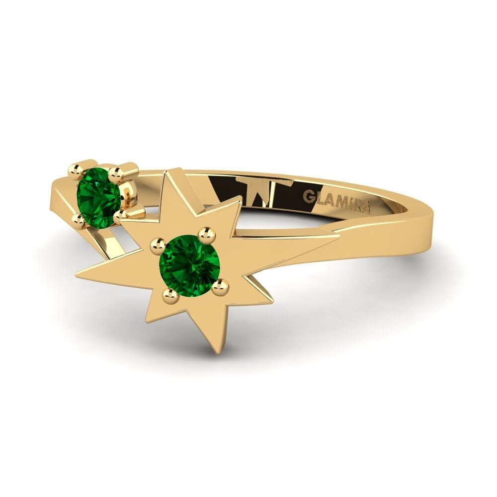 emerald-zirconia แหวน Grafias