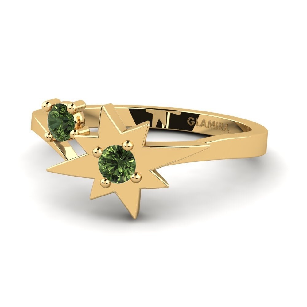 Grüner Saphir Ring Grafias