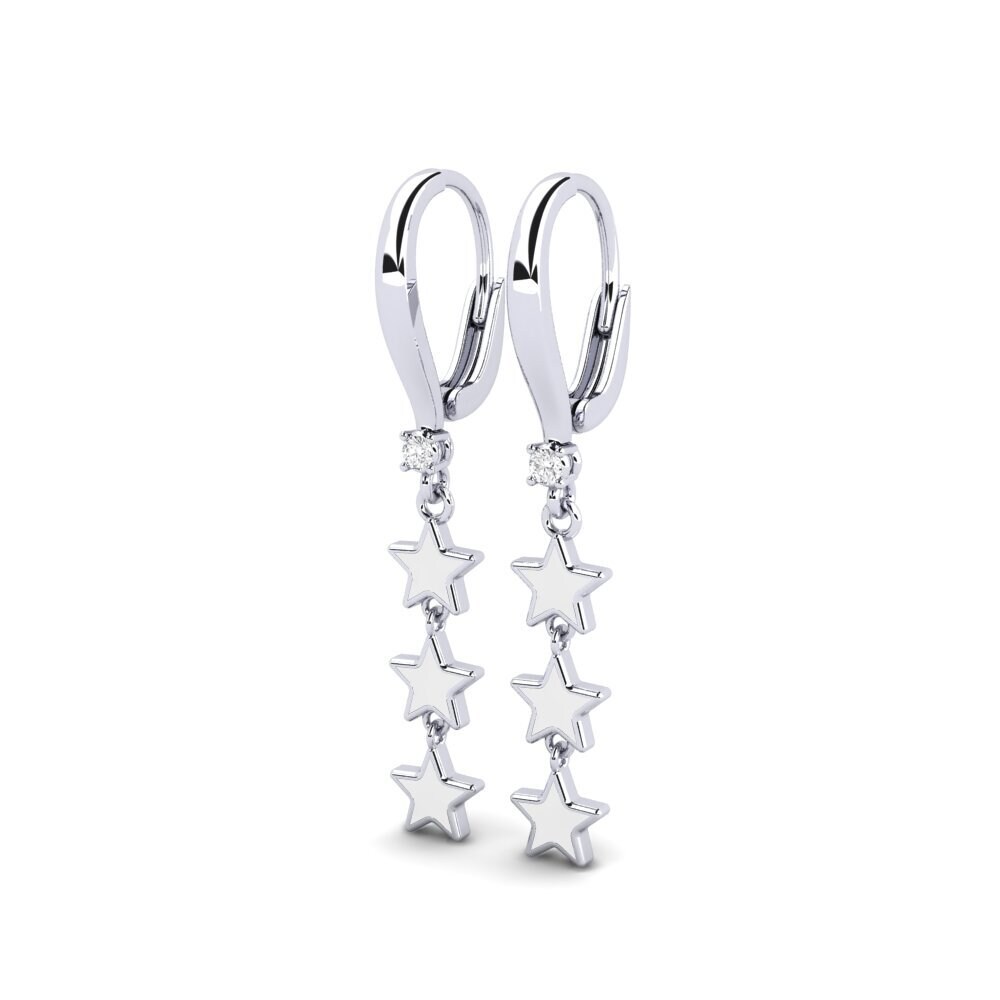 White sapphire Women's Earring Grafico