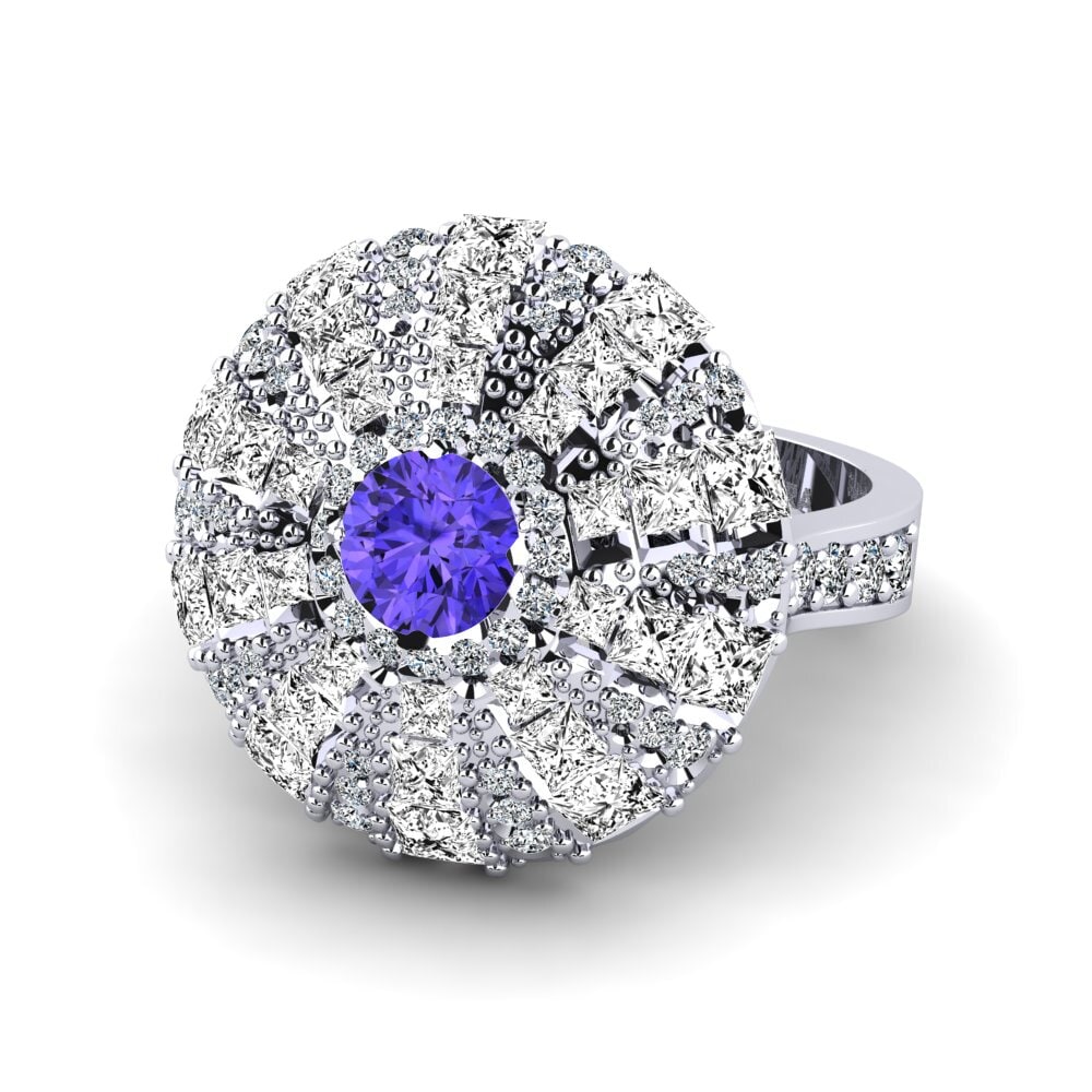 Tanzanita Anillo Grajeda
