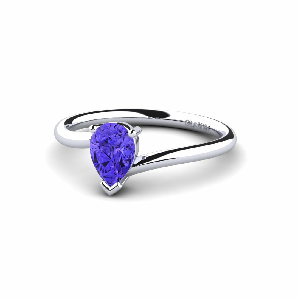 Tanzanita Anillo de compromiso Granna